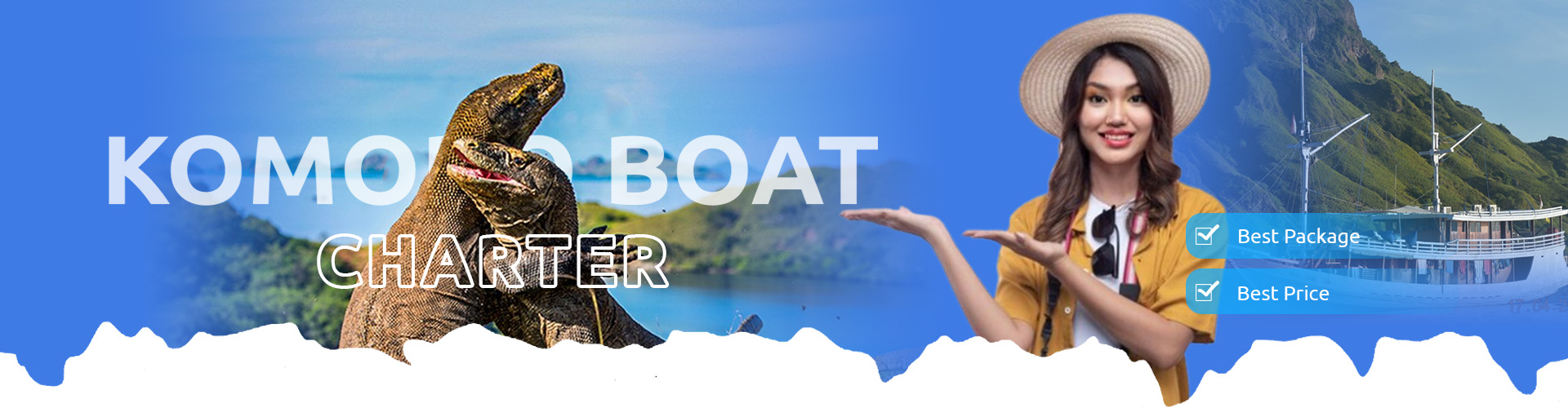 subheader komodo boat charter